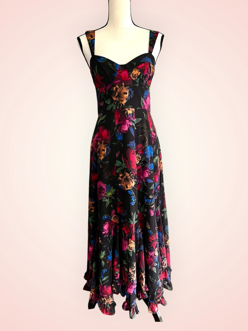 Hutch ModCloth Vivid Shades of Night Maxi Dress